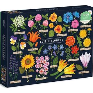 Galison Puzzle Jedlé kvety 1000 dielikov