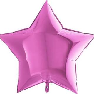 Grabo Nafukovací balónek růžová hvězda 91 cm