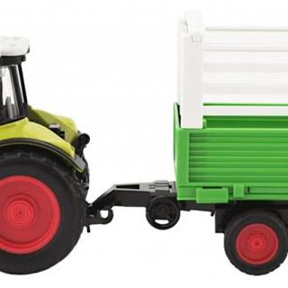 Teddies Traktor s vlekom 39cm na so zvukom a svetlom