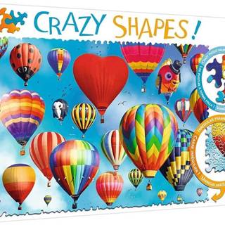 Trefl  Crazy Shapes puzzle Farebné balóny 600 dielikov značky Trefl