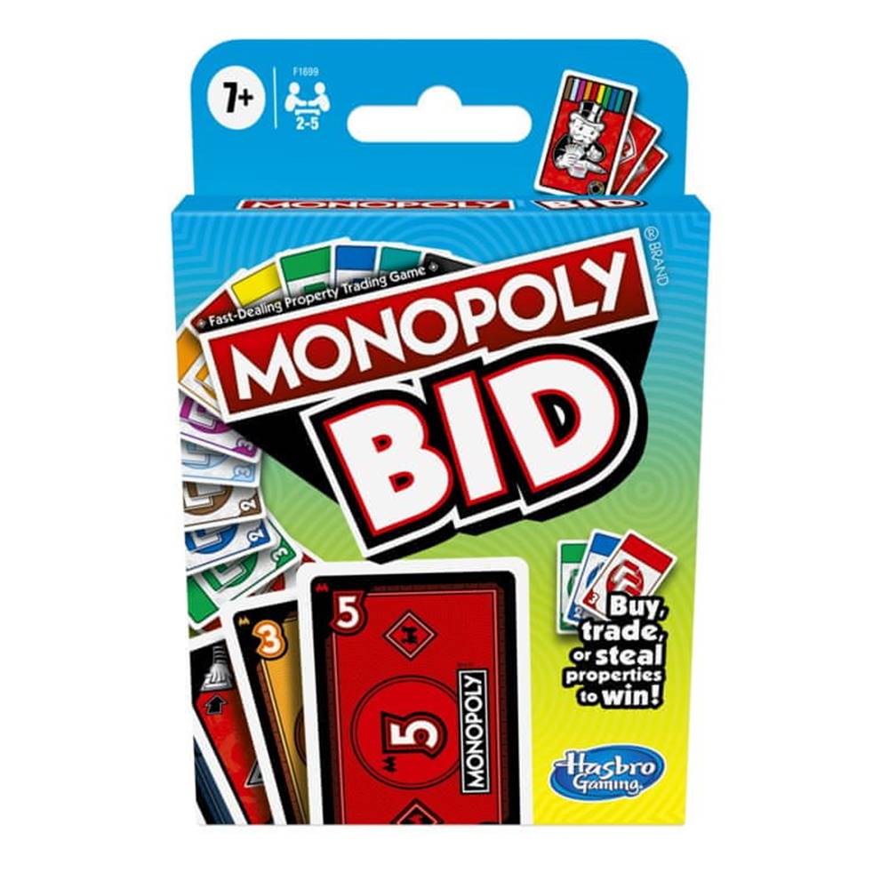 Monopoly  Kartová hra BID značky Monopoly