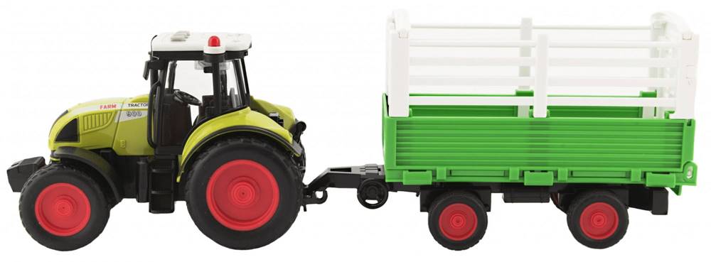 Teddies  Traktor s vlekom 39cm na so zvukom a svetlom značky Teddies