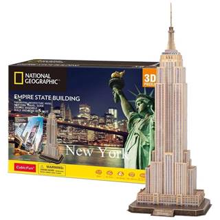 CubicFun 3D puzzle National Geographic: Empire State Building 66 dielikov