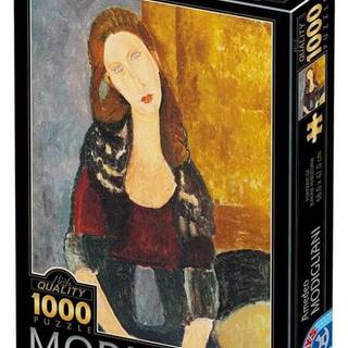 D-Toys  Puzzle Portrét Jeanne Hebuterne 1000 dielikov značky D-Toys