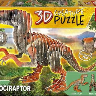 EDUCA  3D puzzle Velociraptor 64 dielikov značky EDUCA