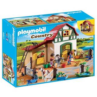 Playmobil  Farma s poníkmi ,  Jazdecký dvor,  80 dielikov značky Playmobil