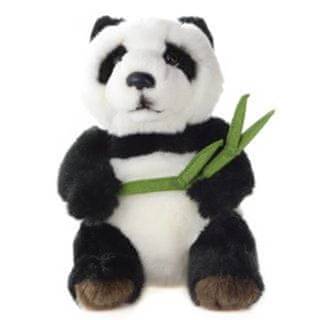Plyš Panda s listom 18 cm