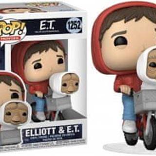 Funko POP! Zberateľská Figúrka Movies: E.T. Elliot with ET in Bike Basket