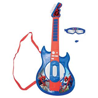Lexibook Elektronická gitara Spider-Man s okuliarmi s mikrofónom