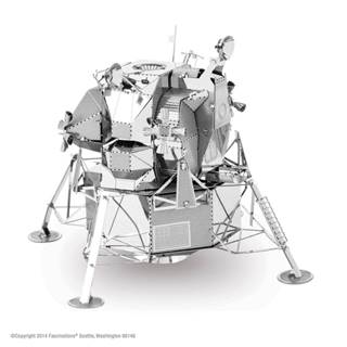 Piatnik Kovový pozemský lunárny modul Apollo