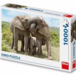 Puzzle Sloní rodina 1000 dílků