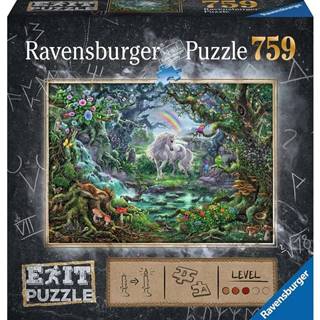 Ravensburger Únikové EXIT puzzle Jednorožec 759 dielikov