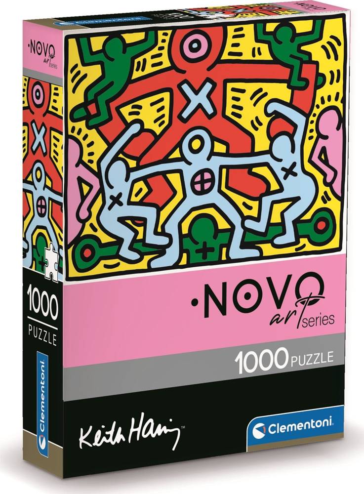 Clementoni  Puzzle Novo Art Series: Keith Haring 1000 dielikov značky Clementoni