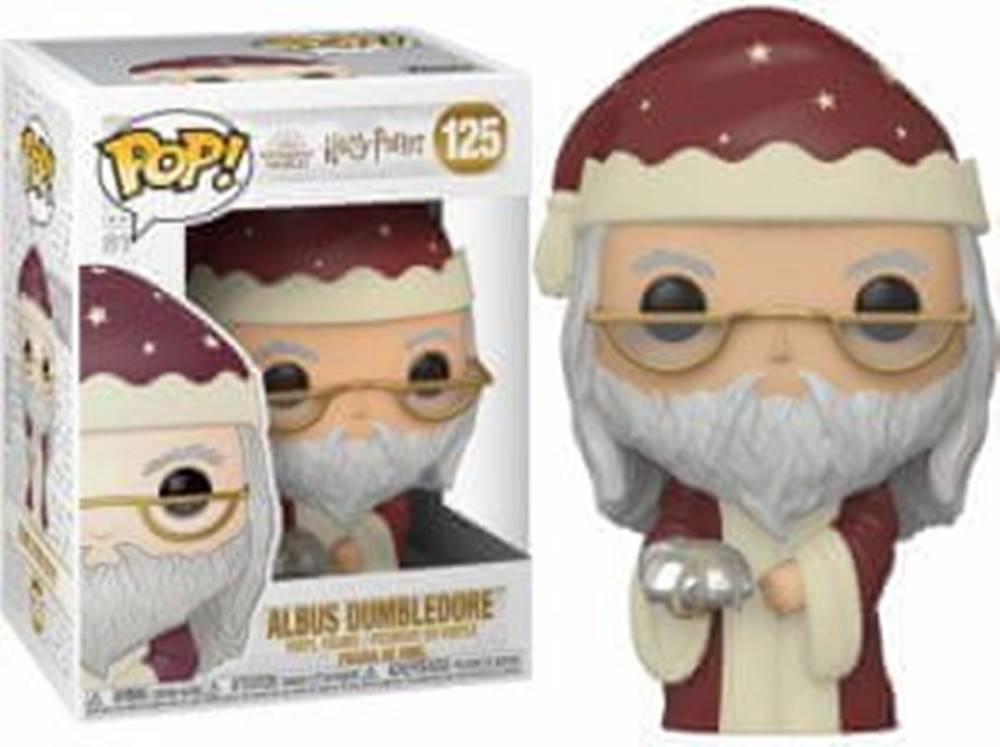 Funko  POP Zberateľská figúrka Harry Potter Holiday Albus Dumbledore Brumbál 125 značky Funko