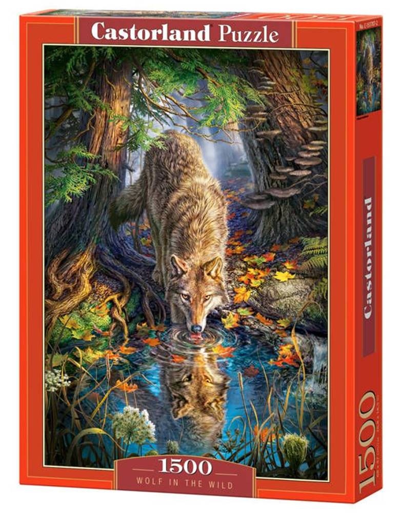 JOKOMISIADA  Puzzle 1500 ks. Vlk vo voľnej prírode značky JOKOMISIADA