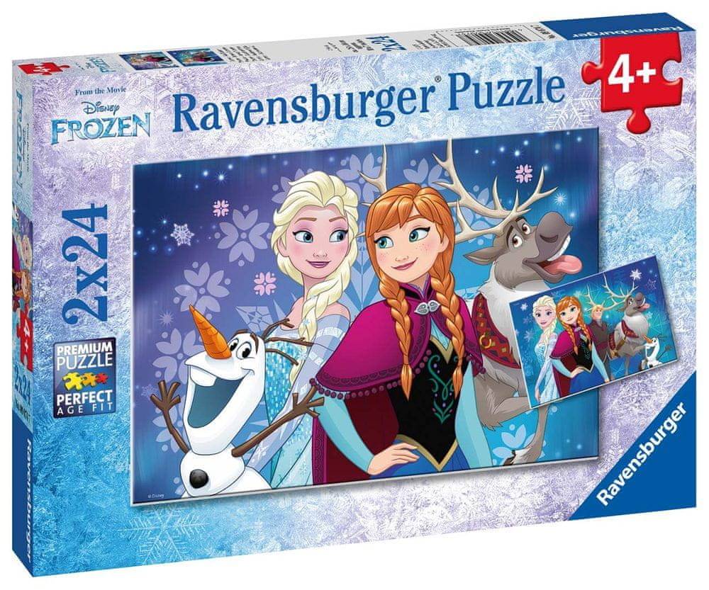 Ravensburger  Disney Ice Kingdom 2x24 kusy značky Ravensburger