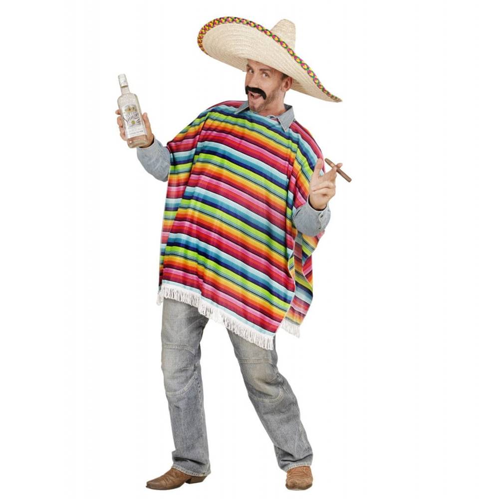 Widmann  Karnevalový kostým Poncho Mexičan značky Widmann
