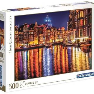 Clementoni  Puzzle - Amsterdam 500 dielikov značky Clementoni