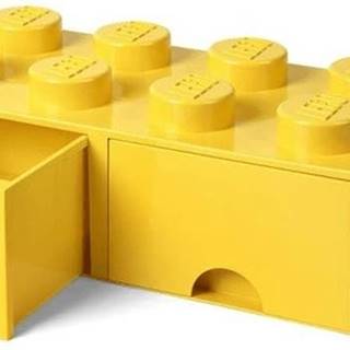 LEGO  Úložný box so šuplíkmi 8 - žltý značky LEGO