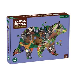 Mudpuppy Tvarované puzzle - Z lesa (300 ks)
