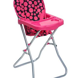 PLAYTO  Jedálenská stolička pre bábiky Dorothy pink značky PLAYTO