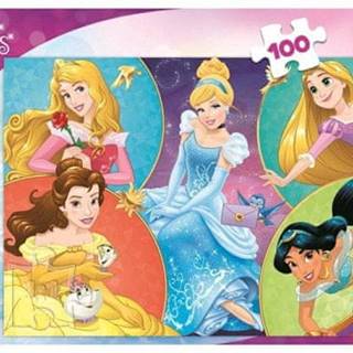 Puzzle Disney princezny: Setkání sladkých princezen - 100 dílků