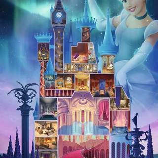 Ravensburger Puzzle Disney Castle Collection: Popoluška 1000 dielikov