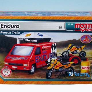 shumee  Stavebnice Monti 49 Enduro Renault Trafic 1:35 v krabici 22x15x6cm značky shumee