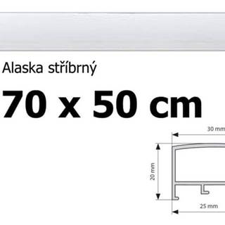 eoshop BFHM Alaska hliníkový rám na puzzle 70x50cm - strieborný značky eoshop