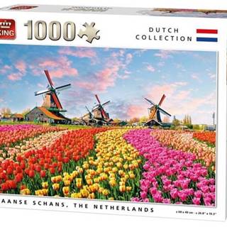 King  puzzle Zaanse Schans,  Holandsko 1000 dielikov značky King