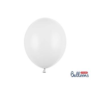 PartyDeco Pastelové biele balóny- 30cm