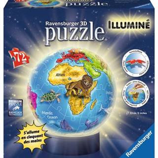 Ravensburger Svietiaci puzzleball Globus 72 dielikov