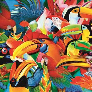 Trefl  Puzzle Farebné vtáky 500 dielikov značky Trefl