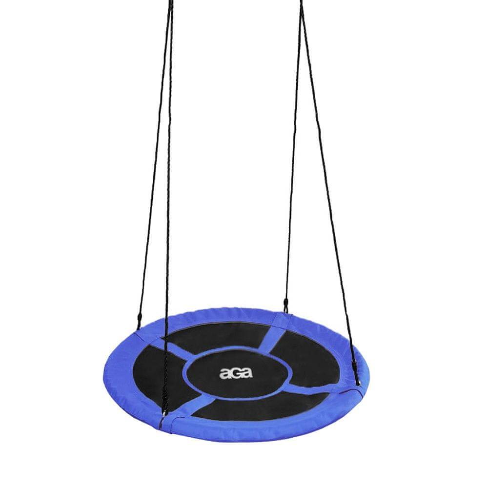 Aga  Závesný hojdací kruh 90 cm Modrý značky Aga