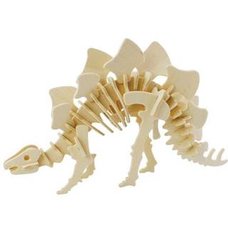Drevené 3D puzzle - Stegosaurus