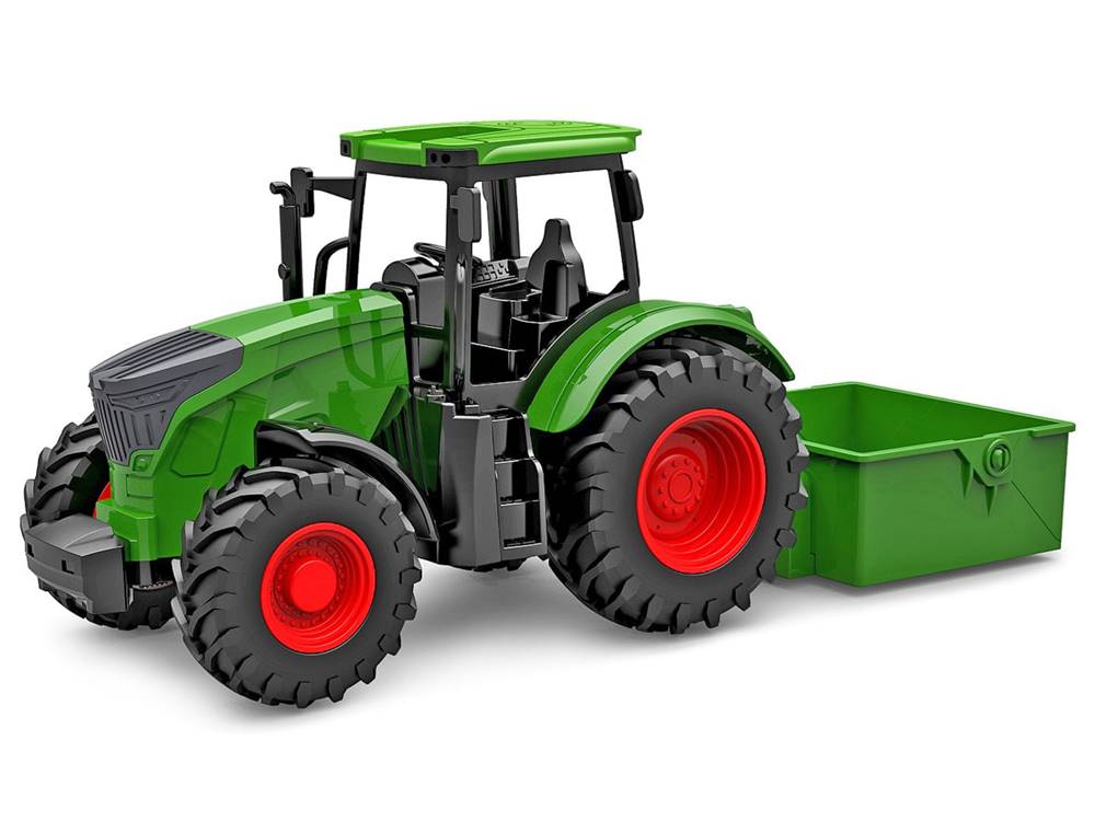 DeCuevas  Traktor zelený s voľným chodom 27, 5 cm v krabici značky DeCuevas