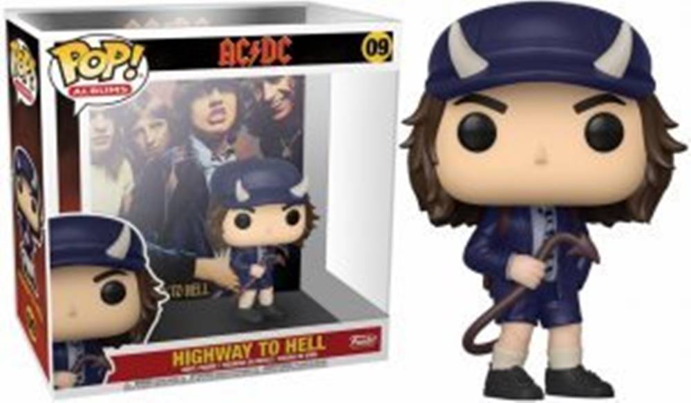 Funko  Pop! Zberateľská figúrka AC/DC Highway to Hell Albums 09 značky Funko