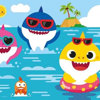 Clementoni Puzzle Baby Shark: Plávanie 30 dielikov