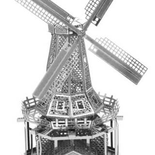 Metal Earth 3D puzzle Veterný mlyn