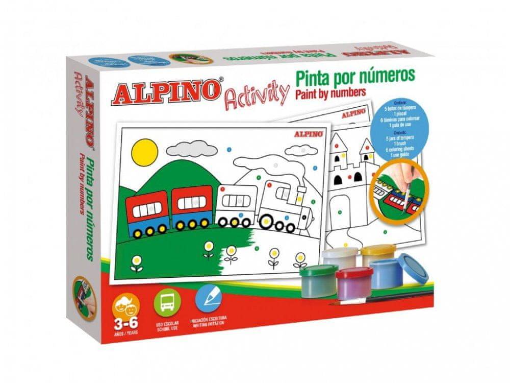 Alpino  Activity maľovanie podľa čísel značky Alpino