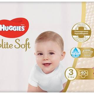 Huggies Elite Soft č.3 - 40ks