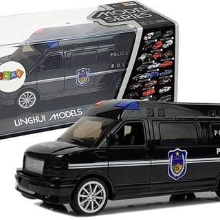 Lean-toys Policajné auto s reťazou so svetlami a zvukom