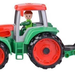 LENA  Truxx Traktor s prívesom na seno,  ozdobný kartón značky LENA