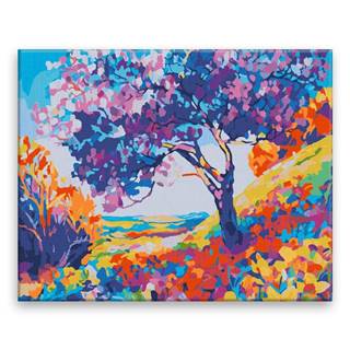 Malujsi Maľovanie podľa čísel - Farebná krása prírody - 100x80 cm,  bez dreveného rámu