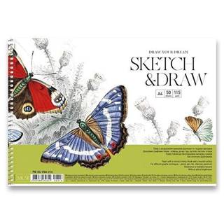 Náčrtník A4 - Sketch&Draw 50 listov