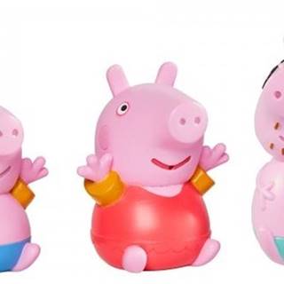 TOOMIES - Prasiatko Peppa Pig,  tatinko a Tom - striekajúce hračky do vody