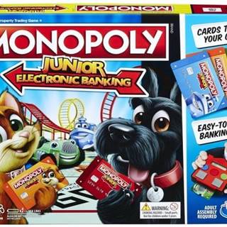 Wiky Hasbro Monopoly Junior: Elektronické bankovníctvo