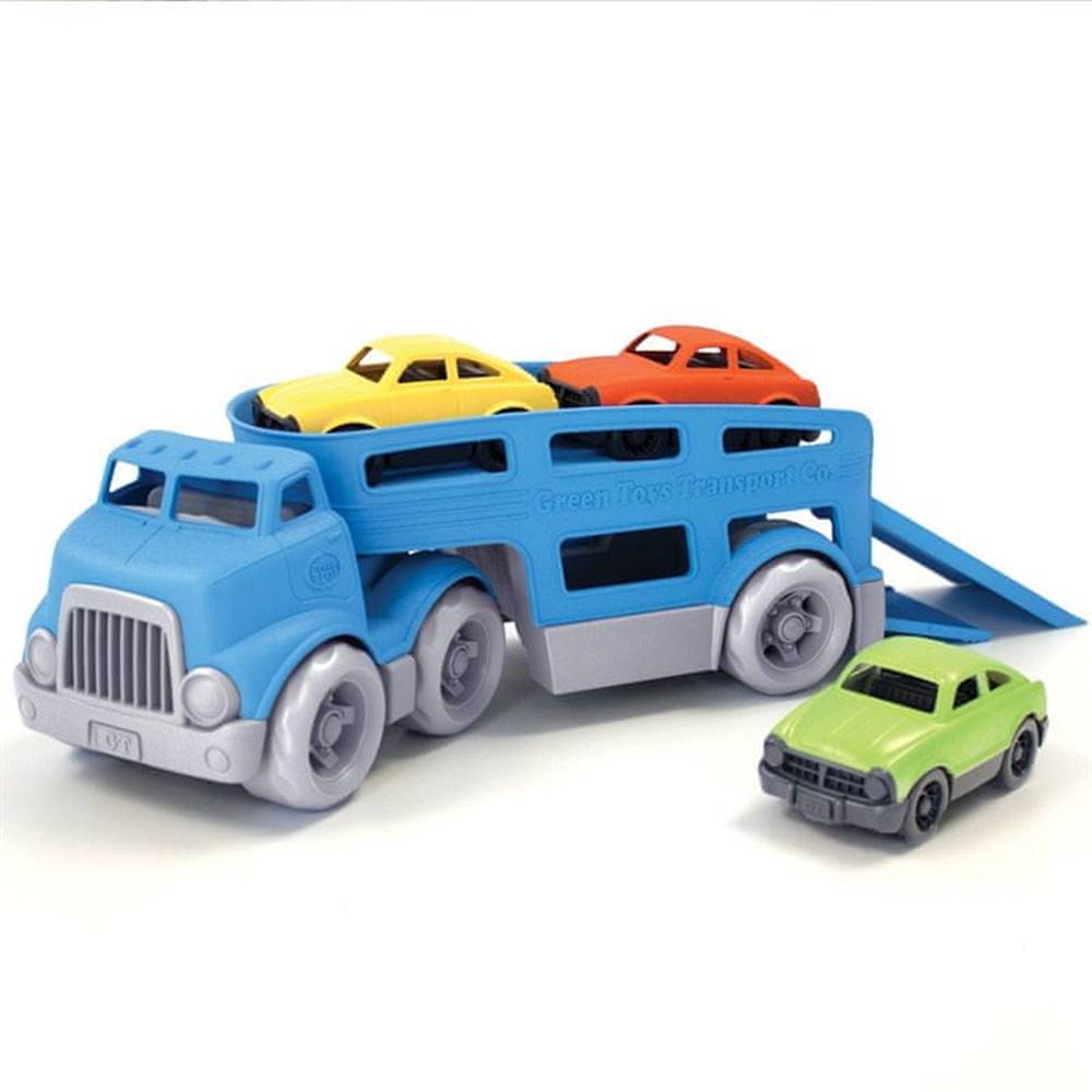 Green Toys  Ťahač s autíčkami značky Green Toys