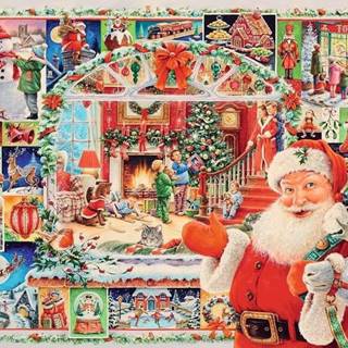 Ravensburger  Puzzle Vianoce sú tu! 1000 dielikov značky Ravensburger