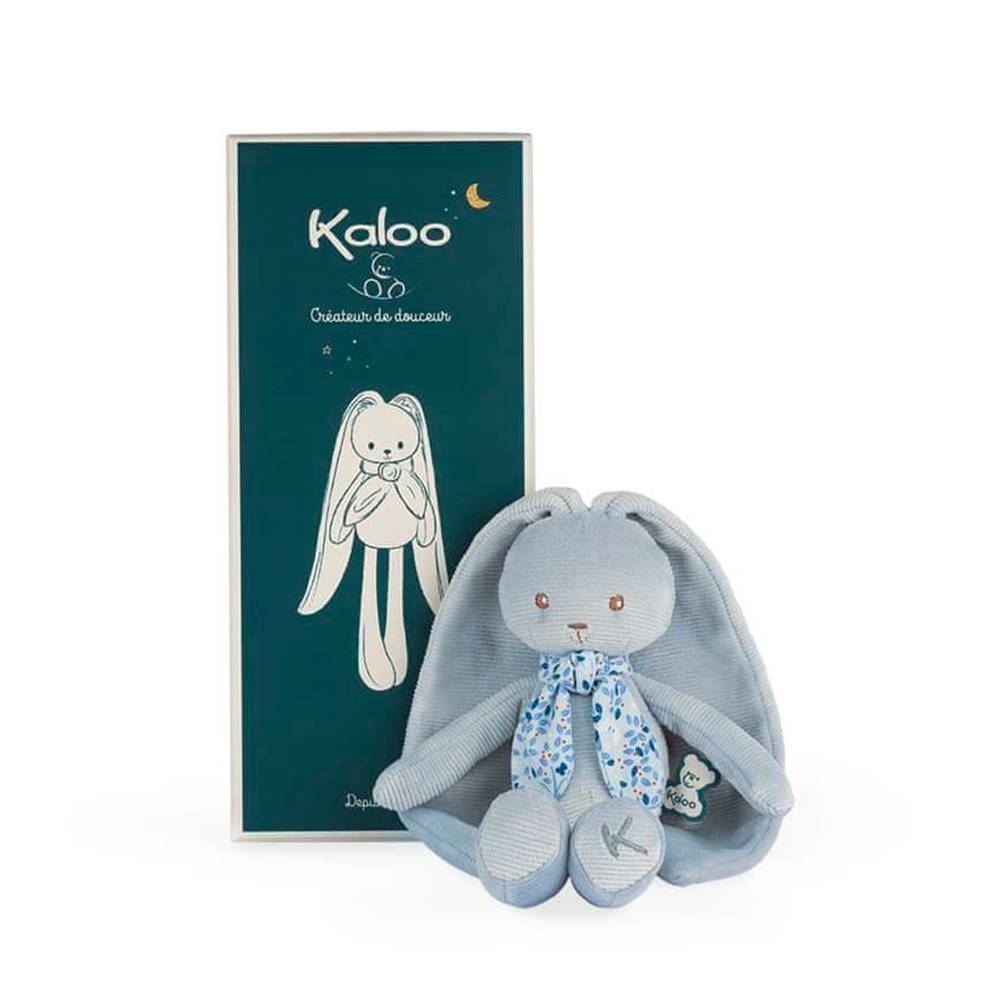 Kaloo  Plyšový zajac s dlhými ušami modrý Lapinoo 25 cm značky Kaloo